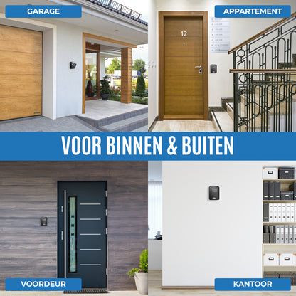 Sleutelkastje KeyGuard XL, geschikt voor garage, voordeur en kantoor.